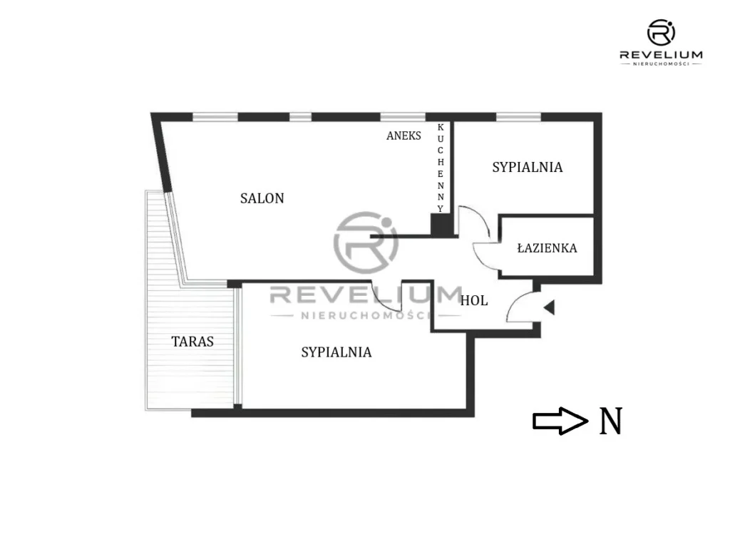 Mieszkanie, na sprzedaż, Gdynia, Śródmieście, 84,5 m2 - rzut
